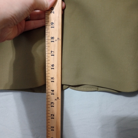 Anne Klein Green Blazer One Button Size 2P Career Work Wear Occupational Preppy - Picture 8 of 10